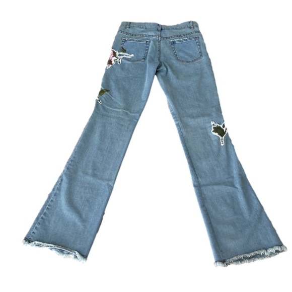 AZI DENIM JEANS EMBELISHED SZ 28 - Picture 3 of 12